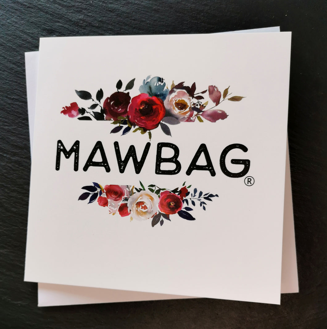 Mawbag Floral Greetings Card