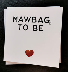 Mawbag To Be Baby Shower Greetings Card Mum to Be