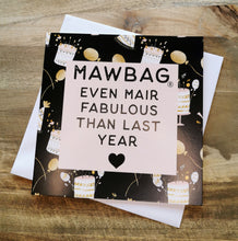 Load image into Gallery viewer, Mawbag Even Mair Fabulous Than Last Year Greetings Card