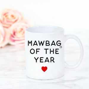 Mawbag of the Year Mug Gift for Mum Birthday Christmas Mothers Day Funny Mug