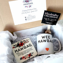 Load image into Gallery viewer, Wee Mawbag | Mothers Day Gift Set | Gifts for Mum | Mum Birthday Gift | Mum Gift Box | Mum Gift | Mum Coaster | Mum Mug Funny